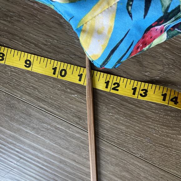 Trunks Surf Swim Co Shorts Mens S Blue Fruit Graphic Board Trunks Pkt Drawstring - Picture 16 of 16